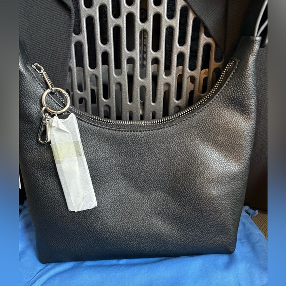 Baggu Mini Recycled Leather Shoulder Bag - Picture 3 of 9